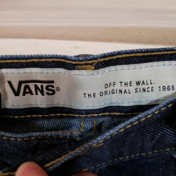 Vans Off the Wall mens jeans blue sz 32×30 - Picture 2 of 5